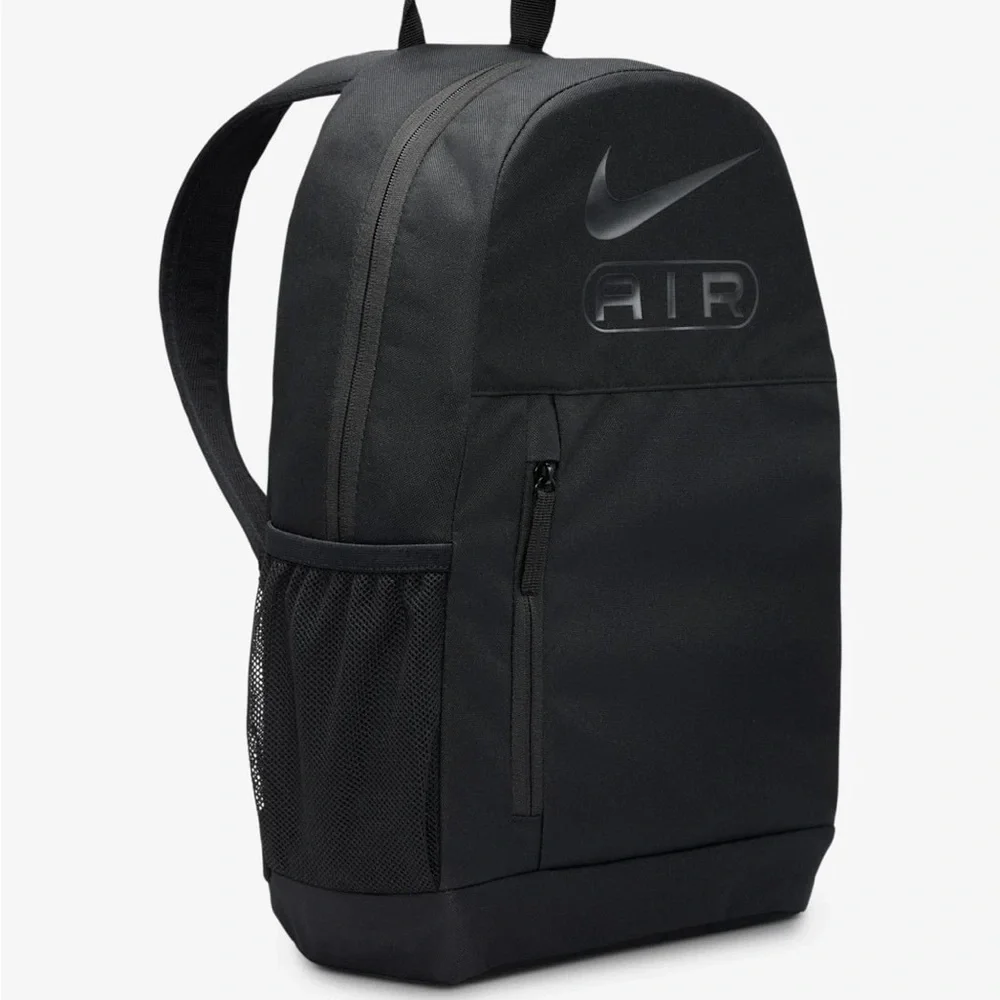 Nike Air Elemental Backpack School Gym Sports Training Travel Laptop Bag Black - Picture 4 of 11